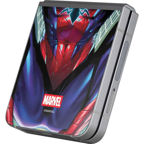 Marvel Spiderman Spiderman Armor MK IV Galaxy Z Flip6 Skin